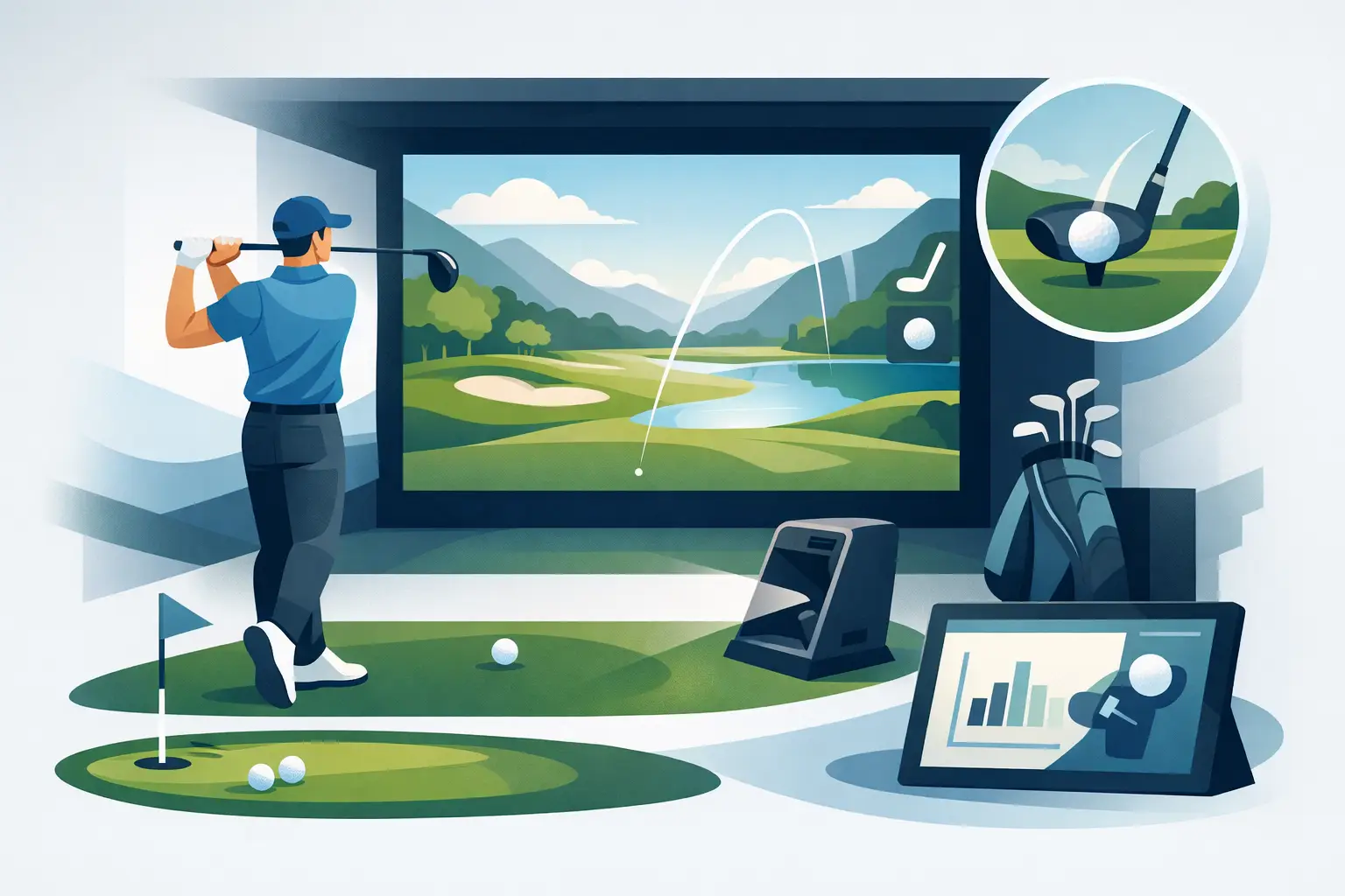 What Makes an Indoor Golf Simulator Experience