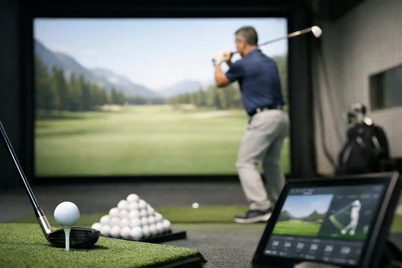 How Indoor Golf Improves Consistency