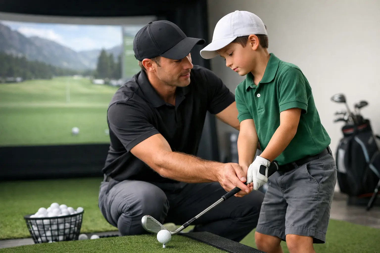 Why Junior Golf Lessons Indoor Work