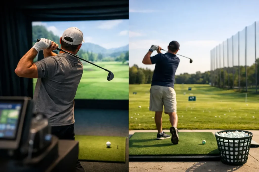 Simulator Golf vs Driving Range: Which Fits?